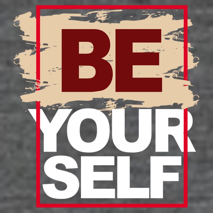 Be Yourself Positive Quote Baby Bodysuit