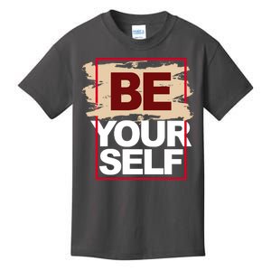 Be Yourself Positive Quote Kids T-Shirt