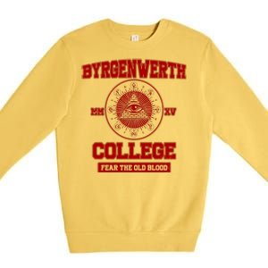 Byrgenwerth College Fear The Old Blood Premium Crewneck Sweatshirt