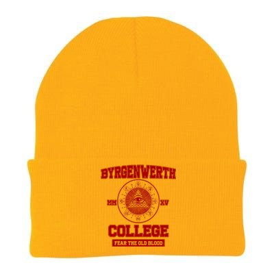 Byrgenwerth College Fear The Old Blood Knit Cap Winter Beanie