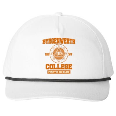 Byrgenwerth College Fear The Old Blood Snapback Five-Panel Rope Hat