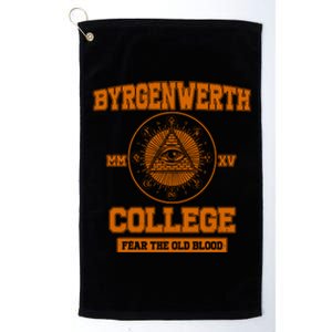 Byrgenwerth College Fear The Old Blood Platinum Collection Golf Towel