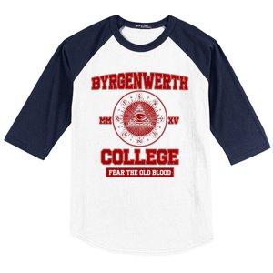 Byrgenwerth College Fear The Old Blood Baseball Sleeve Shirt