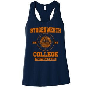 Byrgenwerth College Fear The Old Blood Women's Racerback Tank