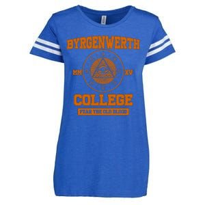 Byrgenwerth College Fear The Old Blood Enza Ladies Jersey Football T-Shirt