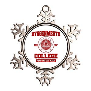 Byrgenwerth College Fear The Old Blood Metallic Star Ornament