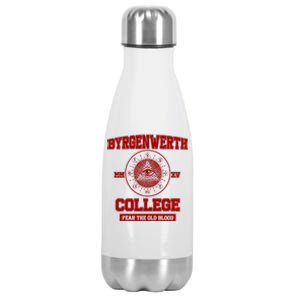 Byrgenwerth College Fear The Old Blood Stainless Steel Insulated Water Bottle