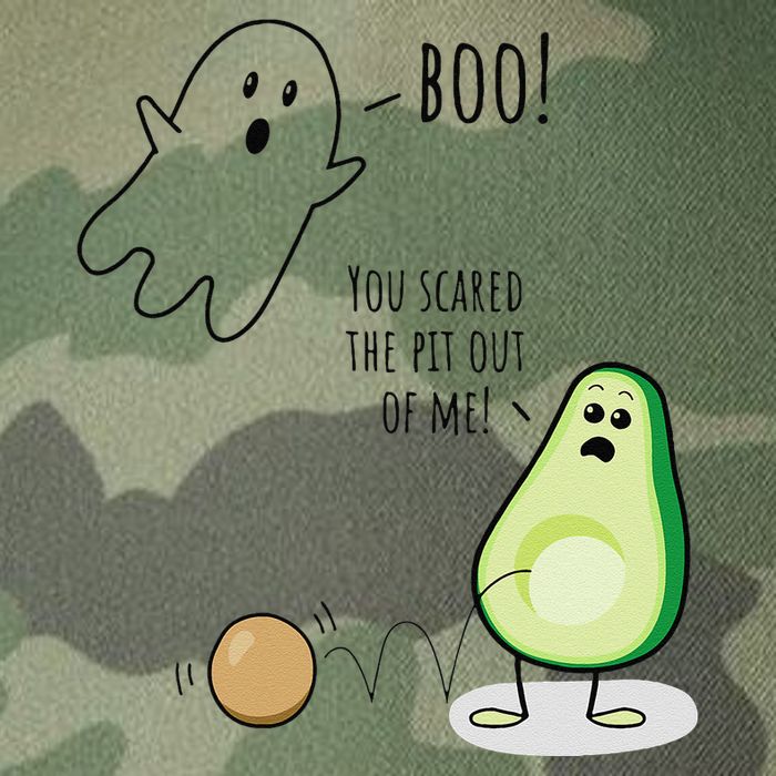 Boo You Scared The Pit Out Of Me Funny Ghost Avocado Gift Legacy Tie Dye Trucker Hat