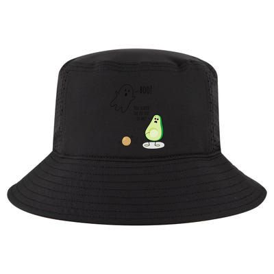 Boo You Scared The Pit Out Of Me Funny Ghost Avocado Gift Cool Comfort Performance Bucket Hat