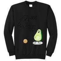Boo You Scared The Pit Out Of Me Funny Ghost Avocado Gift Sweatshirt