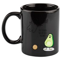 Boo You Scared The Pit Out Of Me Funny Ghost Avocado Gift 11oz C Handle Ceramic Mug