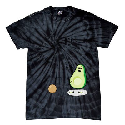 Boo You Scared The Pit Out Of Me Funny Ghost Avocado Gift Tie-Dye T-Shirt