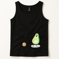 Boo You Scared The Pit Out Of Me Funny Ghost Avocado Gift Tank Top