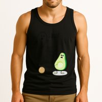 Boo You Scared The Pit Out Of Me Funny Ghost Avocado Gift Tank Top