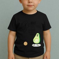 Boo You Scared The Pit Out Of Me Funny Ghost Avocado Gift Toddler T-Shirt