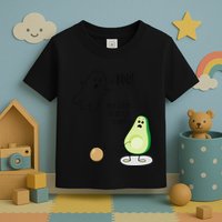 Boo You Scared The Pit Out Of Me Funny Ghost Avocado Gift Toddler T-Shirt