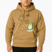 Boo You Scared The Pit Out Of Me Funny Ghost Avocado Gift Hoodie