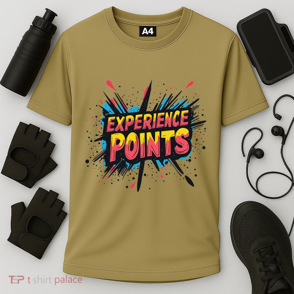 Boost Your Stats With Experience Points Look Cooling Performance Crew T-Shirt