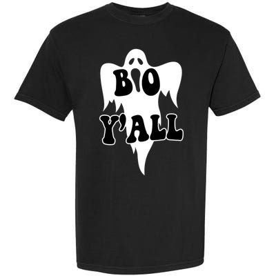 Boo Yall Spooky Ghost Halloween Garment-Dyed Heavyweight T-Shirt
