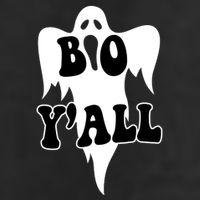 Boo Yall Spooky Ghost Halloween Adult Drive Performance Visor