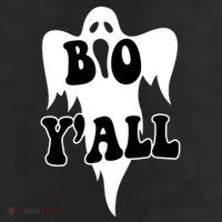 Boo Yall Spooky Ghost Halloween Beanie