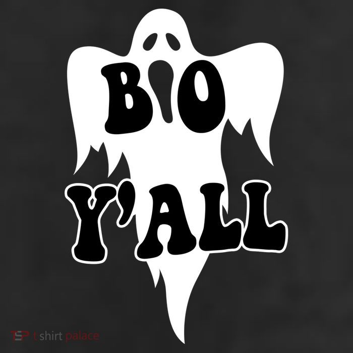 Boo Yall Spooky Ghost Halloween Beanie