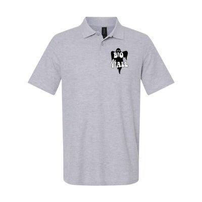 Boo Yall Spooky Ghost Halloween Polo