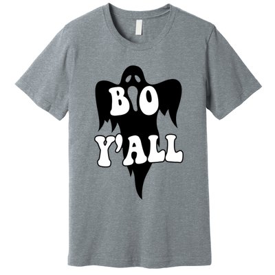 Boo Yall Spooky Ghost Halloween Premium T-Shirt