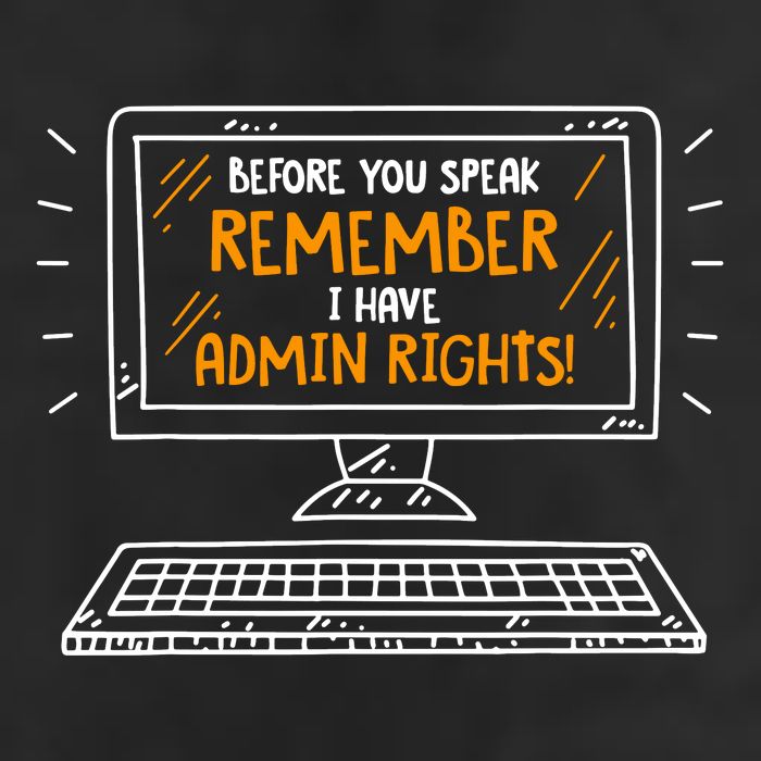 Before You Speak Remember I Have Admin Rights Cool Comfort Performance Bucket Hat