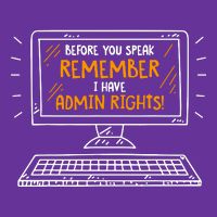 Before You Speak Remember I Have Admin Rights Sweatshirt