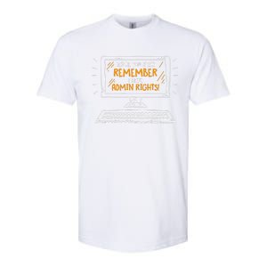 Before You Speak Remember I Have Admin Rights Softstyle CVC T-Shirt