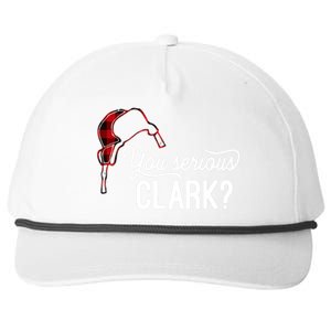 Bleached You Serious Clark Merry Christmas Funny Christmas TShirt Snapback Five-Panel Rope Hat