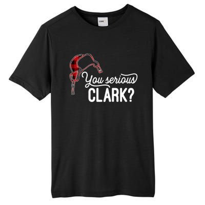 Bleached You Serious Clark Merry Christmas Funny Christmas TShirt Tall Fusion ChromaSoft Performance T-Shirt