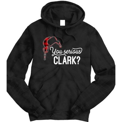 Bleached You Serious Clark Merry Christmas Funny Christmas TShirt Tie Dye Hoodie