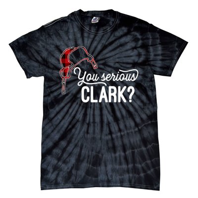 Bleached You Serious Clark Merry Christmas Funny Christmas TShirt Tie-Dye T-Shirt