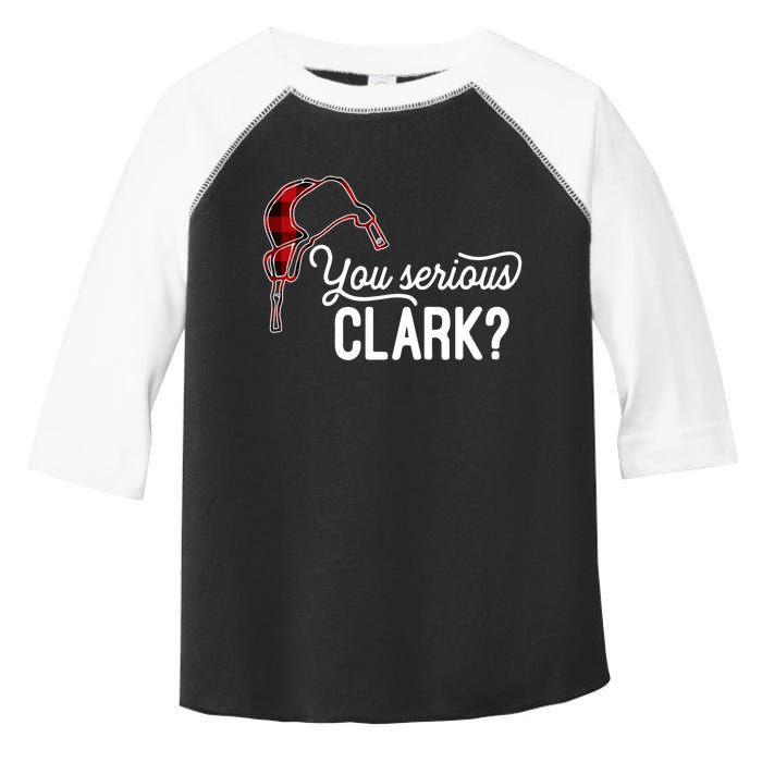 Bleached You Serious Clark Merry Christmas Funny Christmas TShirt Toddler Fine Jersey T-Shirt