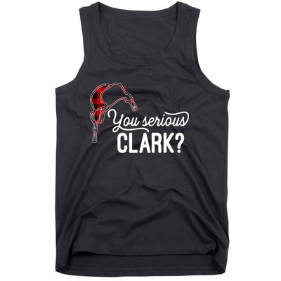 Bleached You Serious Clark Merry Christmas Funny Christmas TShirt Tank Top