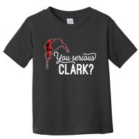 Bleached You Serious Clark Merry Christmas Funny Christmas TShirt Toddler T-Shirt