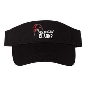 Bleached You Serious Clark Merry Christmas Funny Christmas TShirt Valucap Bio-Washed Visor