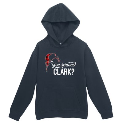 Bleached You Serious Clark Merry Christmas Funny Christmas TShirt Urban Pullover Hoodie