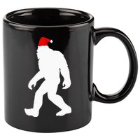 Bigfoot Yeti Sasquatch Ugly Christmas Sweater Gift  11oz C Handle Ceramic Mug