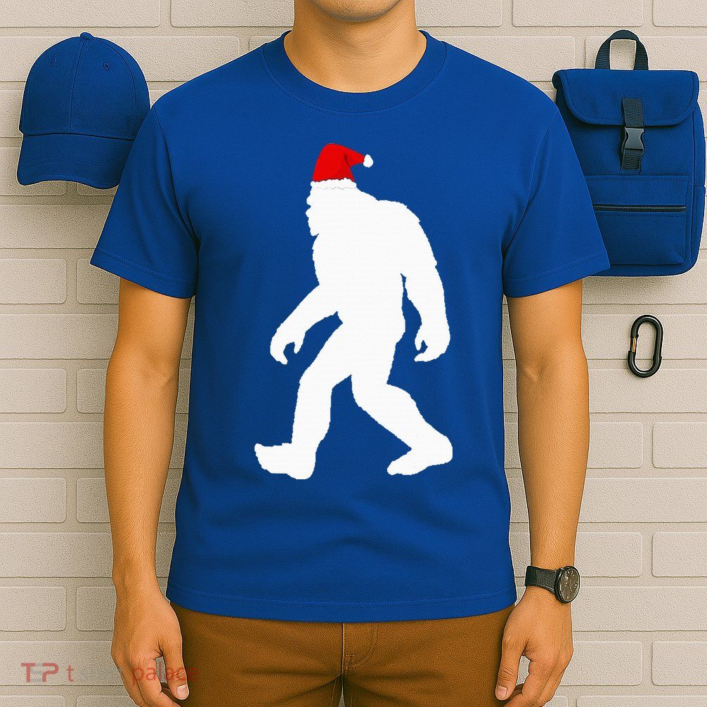 Bigfoot Yeti Sasquatch Ugly Christmas Sweater Gift  T-Shirt