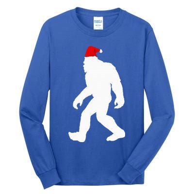 Bigfoot Yeti Sasquatch Ugly Christmas Sweater Gift  Tall Long Sleeve T-Shirt