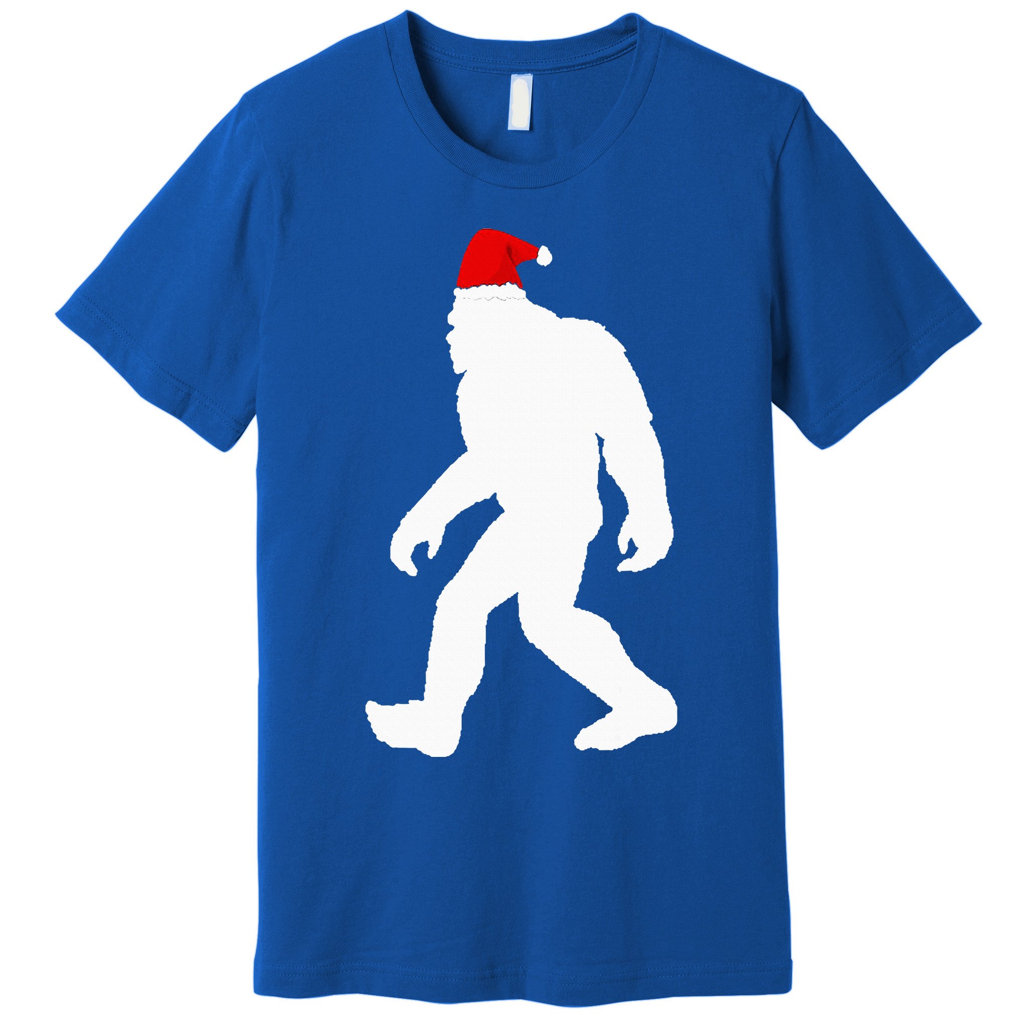 Bigfoot Yeti Sasquatch Ugly Christmas Sweater Gift  Premium T-Shirt
