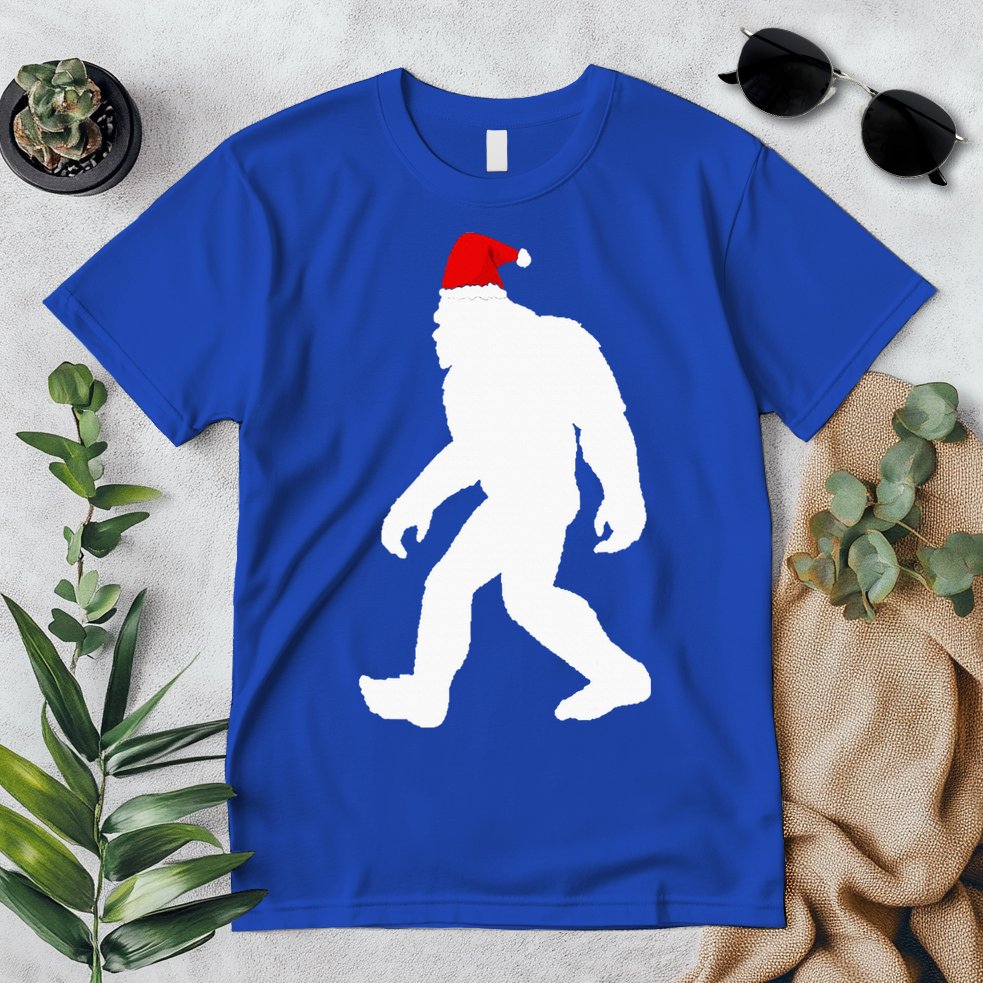 Bigfoot Yeti Sasquatch Ugly Christmas Sweater Gift  Premium T-Shirt