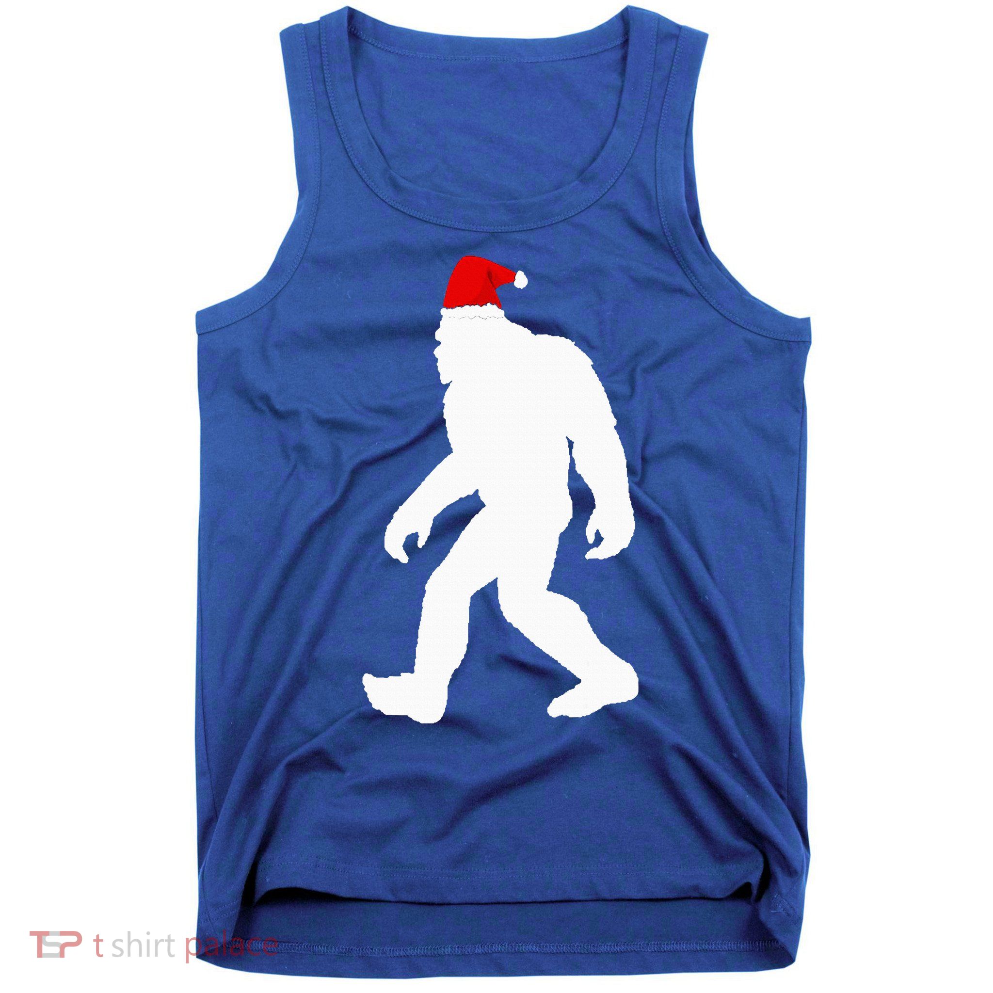 Bigfoot Yeti Sasquatch Ugly Christmas Sweater Gift  Tank Top