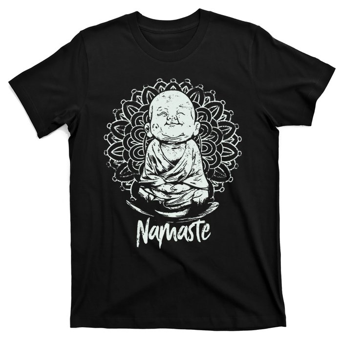 Buddha Yoga T Yoga Namaste T-Shirt