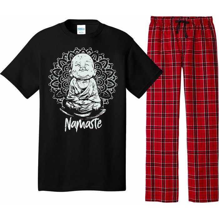 Buddha Yoga T Yoga Namaste Pajama Set