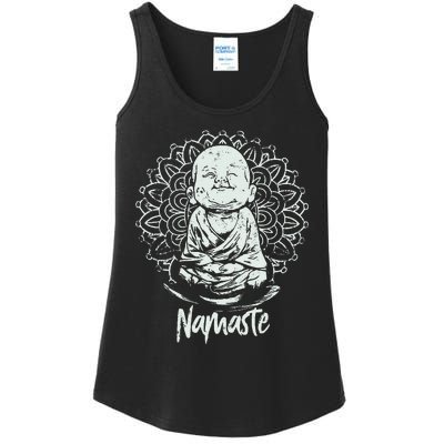 Buddha Yoga T Yoga Namaste Ladies Essential Tank