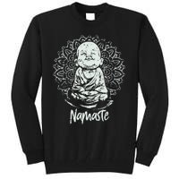 Buddha Yoga T Yoga Namaste Tall Sweatshirt